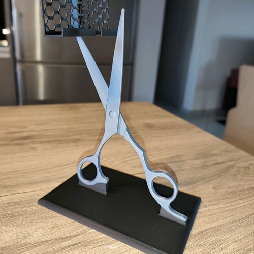 Business card holder shaped like scissors new