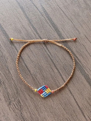 Macrame children's bracelet new, multicolor adjustable