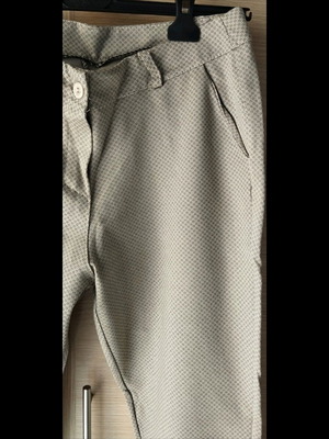 Women's pants like new, classic, size XXL with subtle pattern