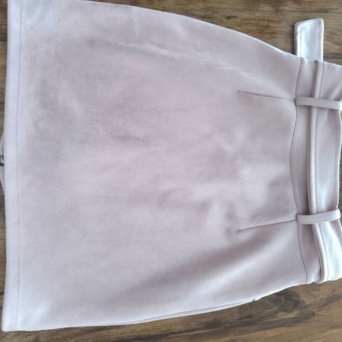 Suede skirt pink BSB like new, size S