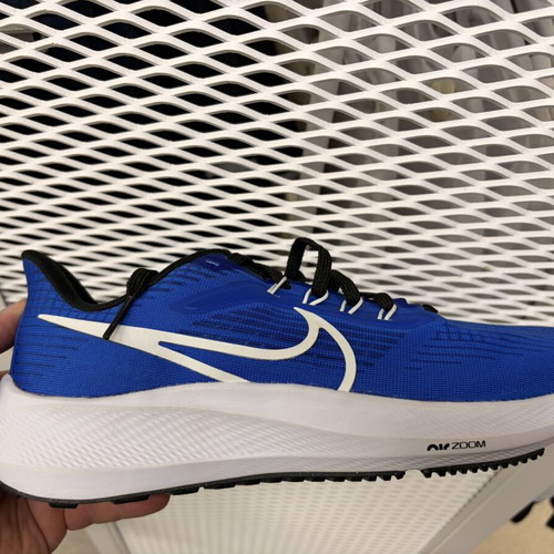 Nike Air Zoom Pegasus running shoes size 41, blue