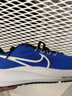 Nike Air Zoom Pegasus running shoes size 41, blue