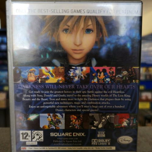 Kingdom Hearts PlayStation 2 game like new