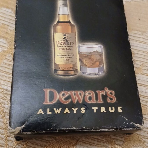 Dewar's Always True Vintage 90s Collectible Playing Cards like new