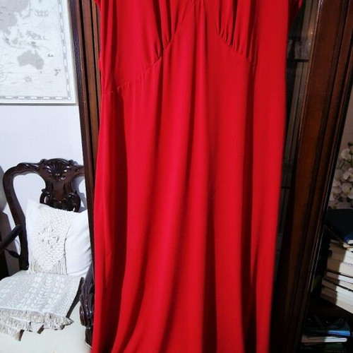 Maxi dress Mat Fashion red new L/XL