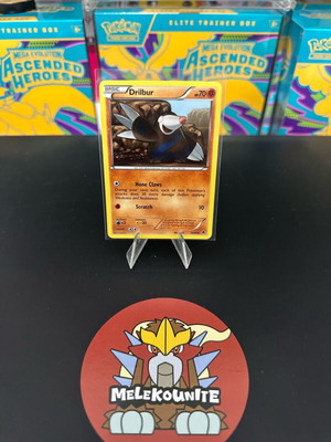 Drilbur Pokemon card used, Emerging Powers 54/98