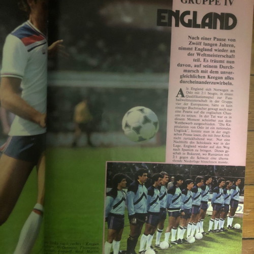 Espana 1982 World Cup German collectible edition used