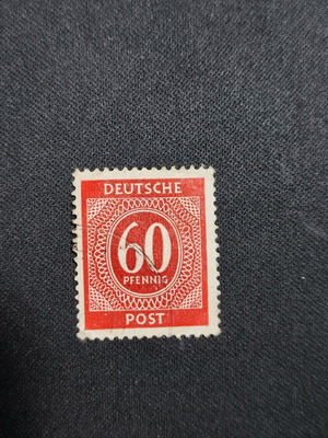 Deutsche Post 60 Pfennig stamp used