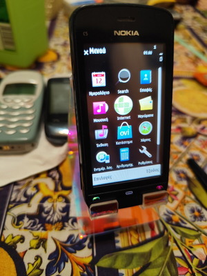 Nokia C5-03 phone used, black, up to 7.9 MP camera
