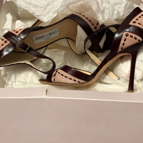 Jimmy Choo Blush Suede heels like new, size 36