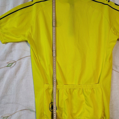Castelli cycling jersey XXL like new, yellow retro model