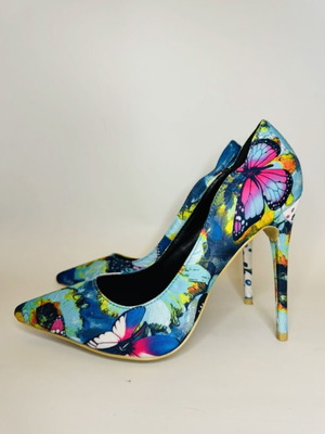 Migato colorful high heels 11cm new, unworn size 38