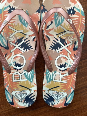 Roxy flip-flops used, size 39