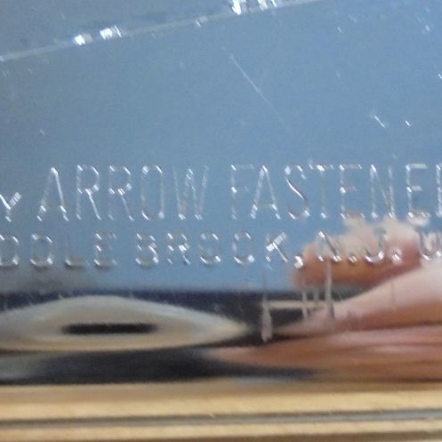 Arrow P-22 old American metal stapler used with spare parts