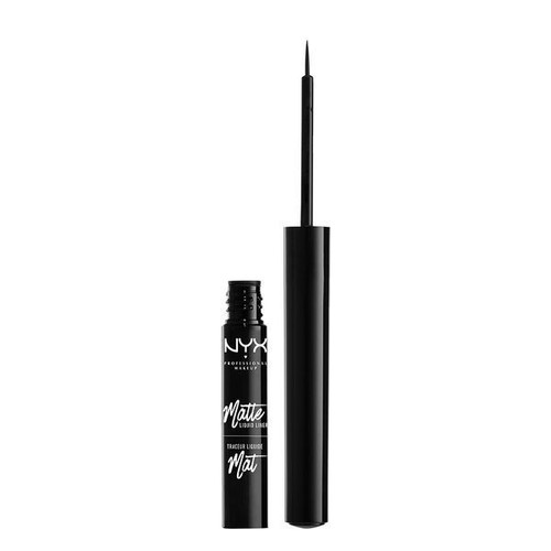 NYX Professional Makeup eyeshadow palette with liquid matte eyeliner new
