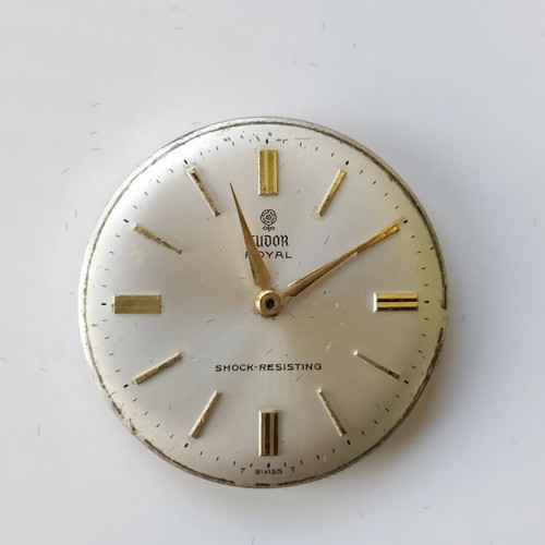Tudor Royal Model 1950 mechanical watch used, men's white beige