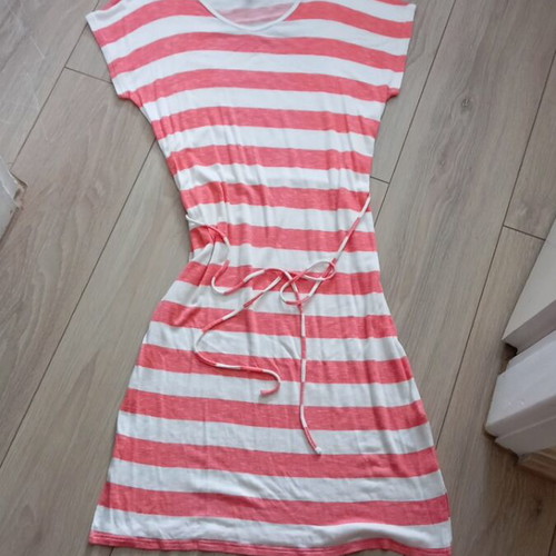 Soyaconcept dress like new, size M, white and red