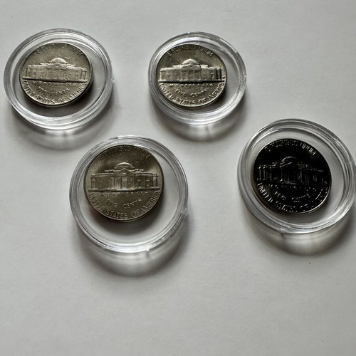 Set of 14 used US coins from various periods