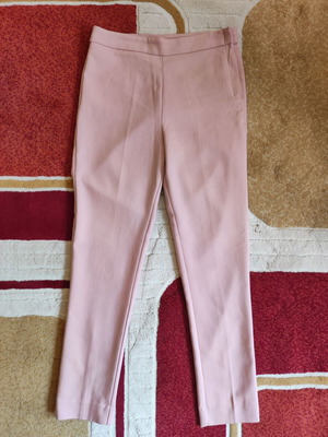 Stradivarius Elegant Baby Pink Women's Pants Size 36 like new