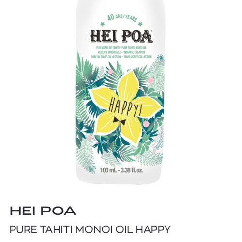 Hei Poa summer body and hair oil new