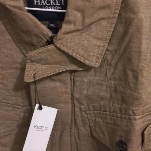 Hackett jacket xxl new khaki spring beige-green