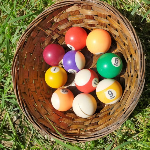 Mini ball collection used