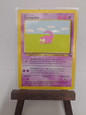 Pokemon card Slowpoke 55/62 σαν καινούργιο
