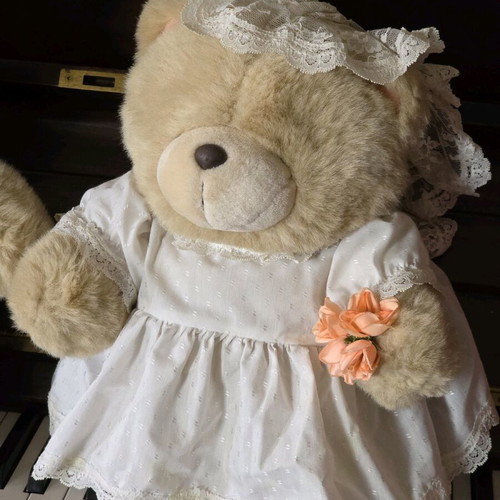 Forever Friends teddy bears used, pair 35 cm, Andrew Brownsword