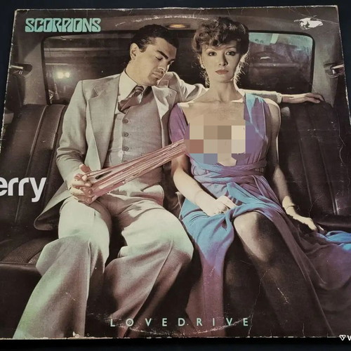 Scorpions Lovedrive vinyl used, metal