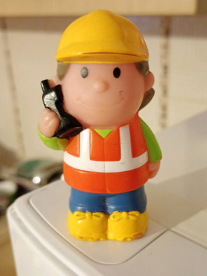 Little People figure used, 8cm