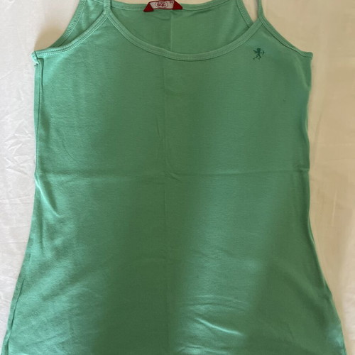 Esprit women's camisole tank top used, size M, mint green, 100% cotton