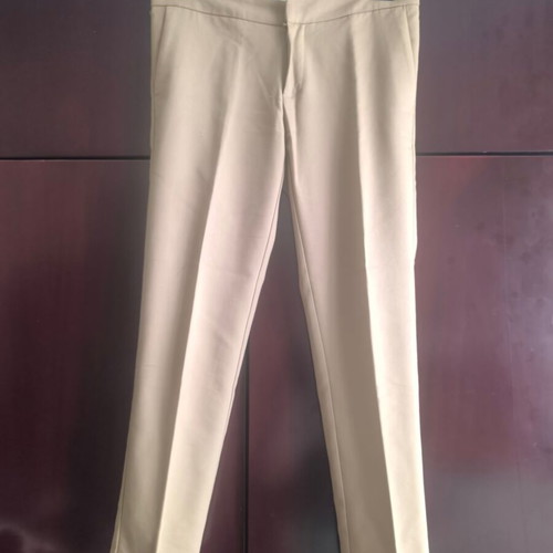 Beige pants used, slim fit, size M 38 10