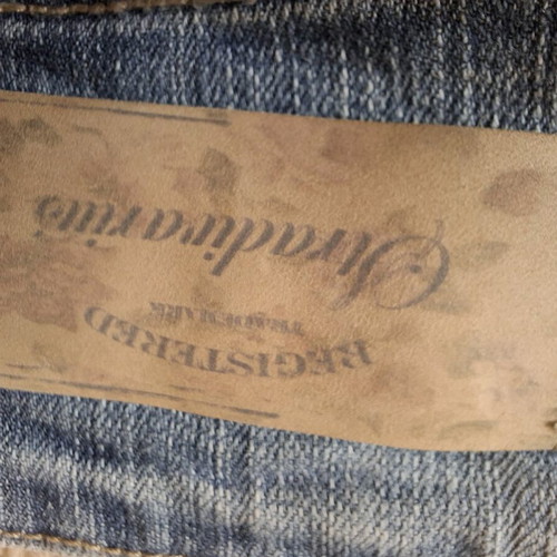 Stradivarius jeans used, dark blue, large