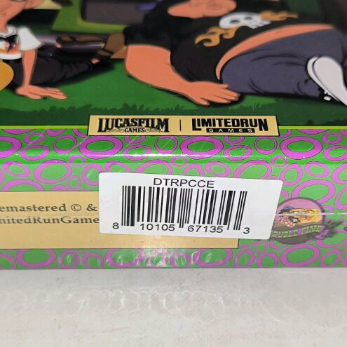 PC The Day of the Tentacle Remastered Big Box new, sealed LucasFilm