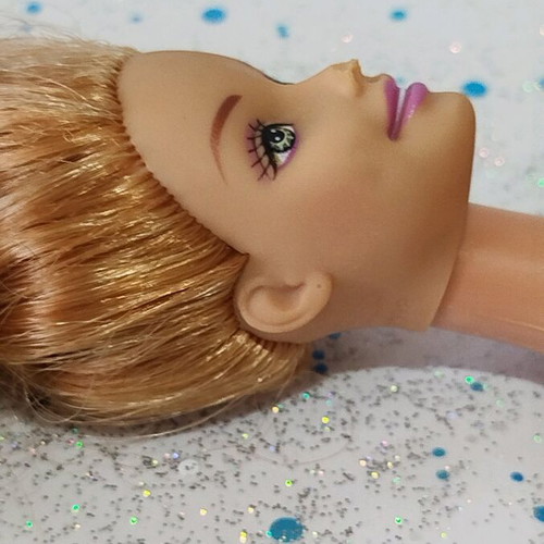 Barbie used, lot of 4 damaged dolls for projects