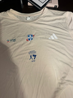 Adidas Athens Marathon T-shirt new, authentic
