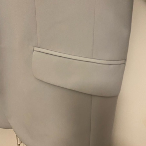 Manuel suit with vest very light blue like new