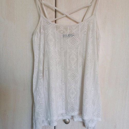 White T-shirt that is see-through
