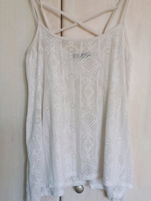 White T-shirt that is see-through