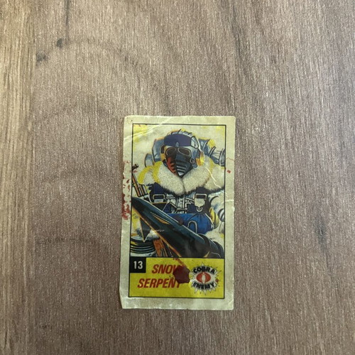 Gijoe sticker used