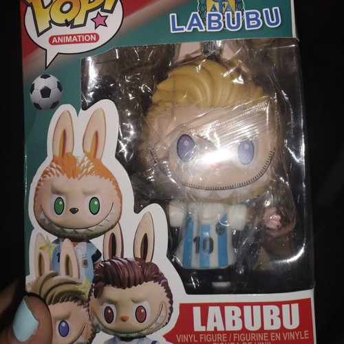 Labubu Pop Animation Argentina vinyl figure new