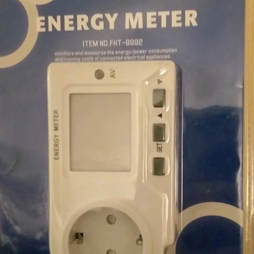 Energy meter new up to 3680 watt