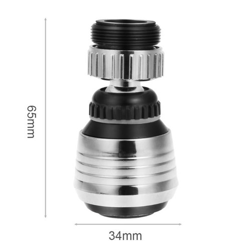 Water aerator filter new with adjustable rotating head and mesh purifier