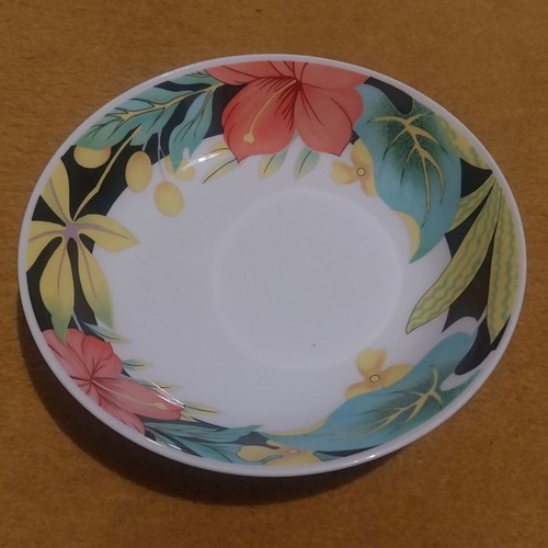 Tea or coffee set used from Chinese porcelain with floral design
