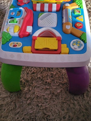 Activity table for toddlers with sounds