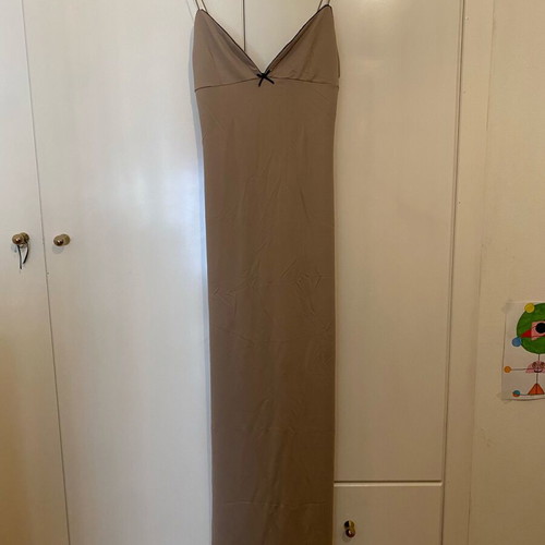 Bershka beige dress like new