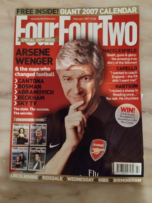Four Four Two magazine February 2007 used