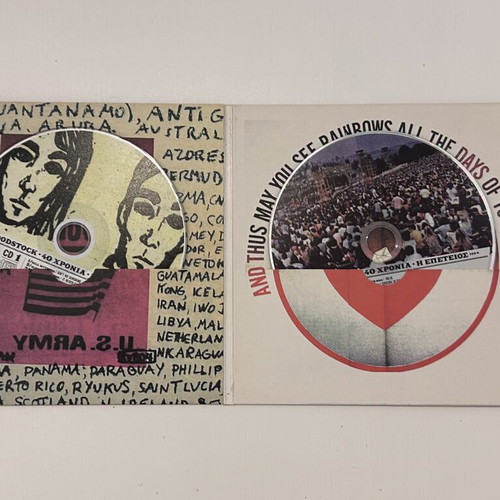 Woodstock 40 χρόνια η επέτειος διπλό CD