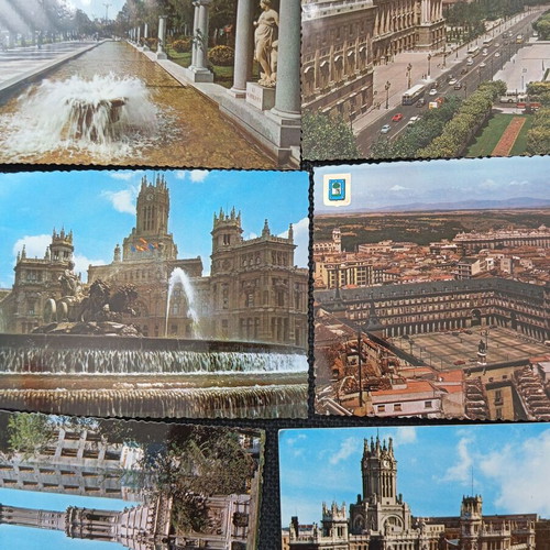 Madrid Spain postcards new, pack of 10