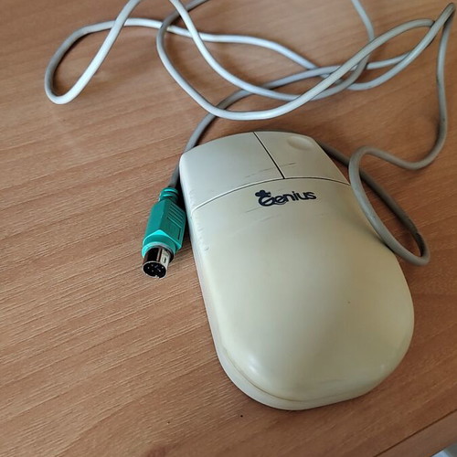 Genius EasyMouse PS2 mouse used, functional